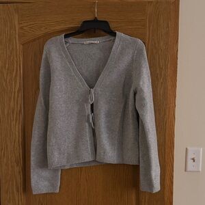 Abercrombie & Fitch Tie Cardigan